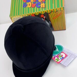 Charles Owen Young Riders Hat Helmet ASTM Size 7 1/8 Black Velvet